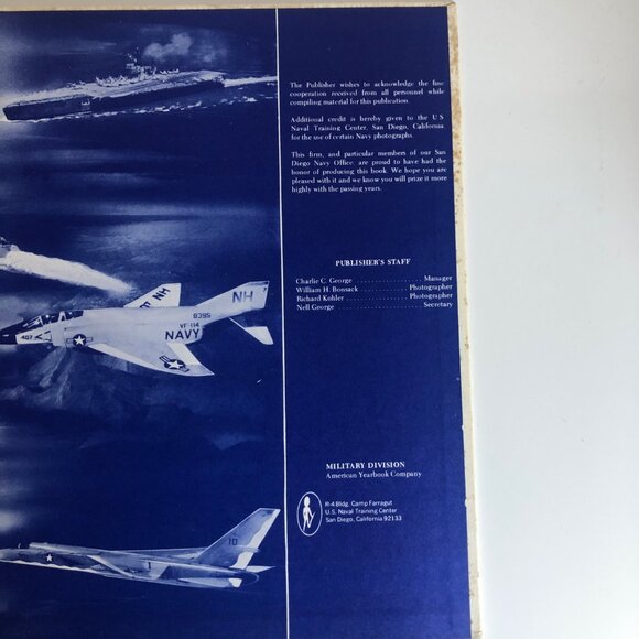 The Anchor 1972 United States Naval Training Center Yearbook Hardcover 72-374 - Picture 3 of 6